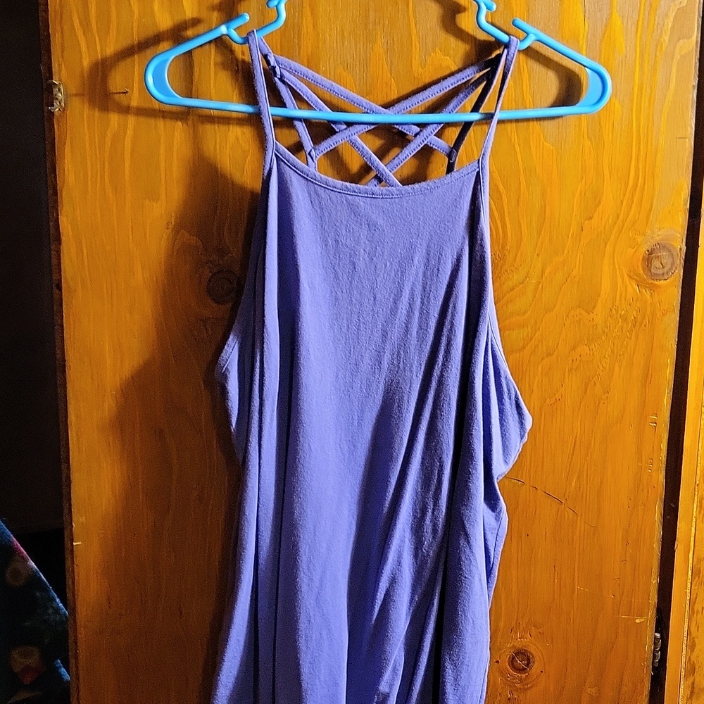 Lane Bryant cross back tank top bundle